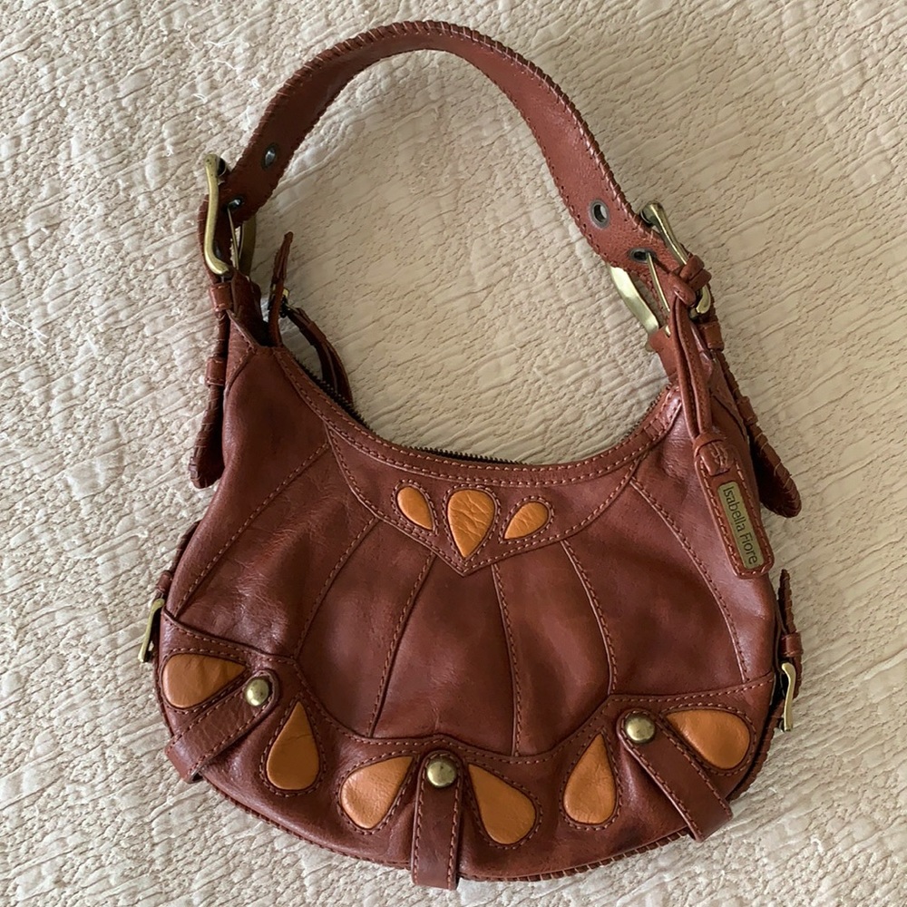 Isabella Fiore Leather Handbag